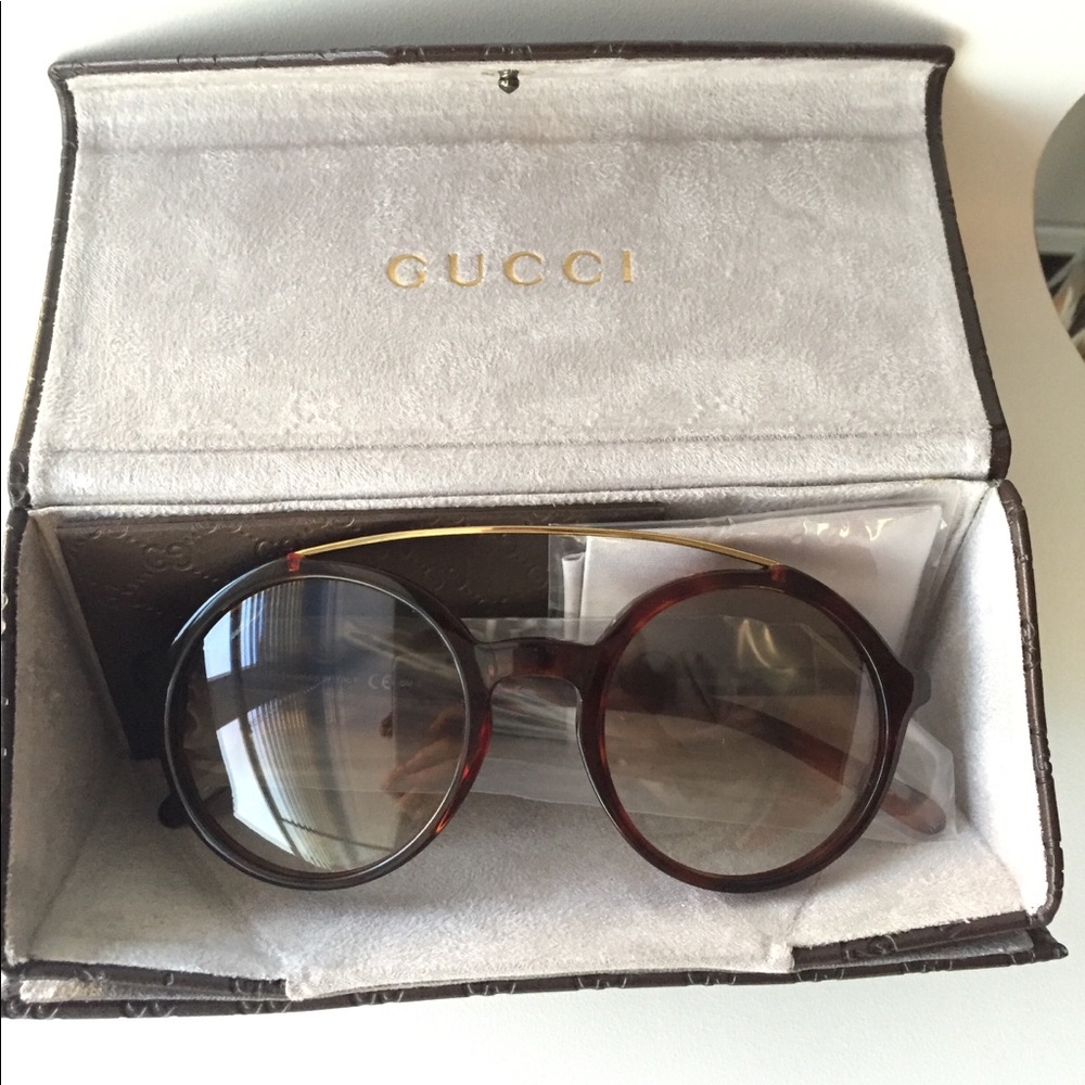 Authentic Gucci Round Sunglasses